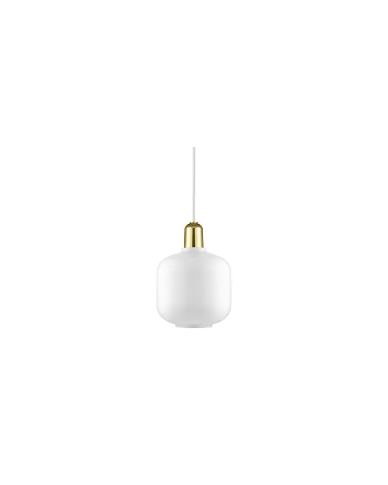 Normann Copenhagen Pendelleuchte Amp - Gold - Messing - Designer Simon Legald 
