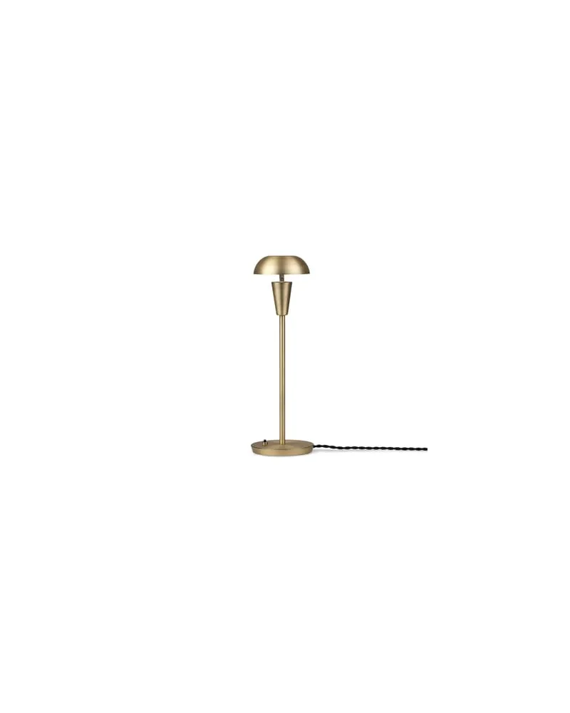 ferm LIVING Tischleuchte Tiny - Metall - Eisen, messingplatiert 