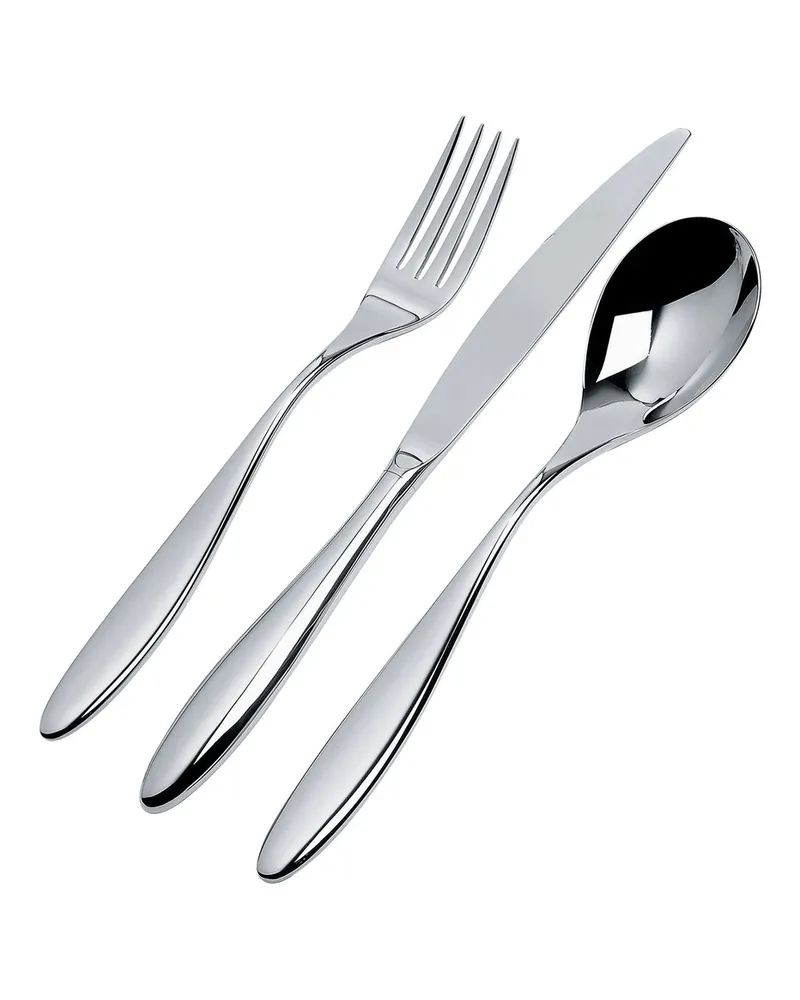 Alessi Besteckgarnitur Mami - Metall - polierter rostfreier Stahl - Designer Stefano Giovannoni 
