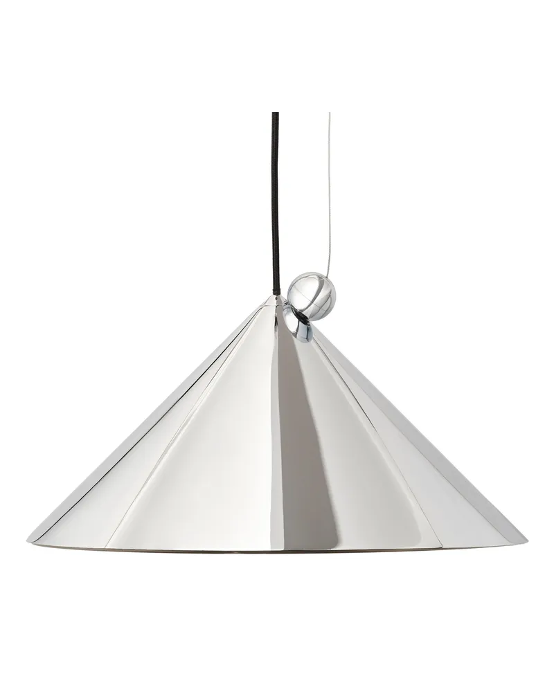 Tom Dixon Pendelleuchte Pose - Silber - Stahl - Designer Tom Dixon 