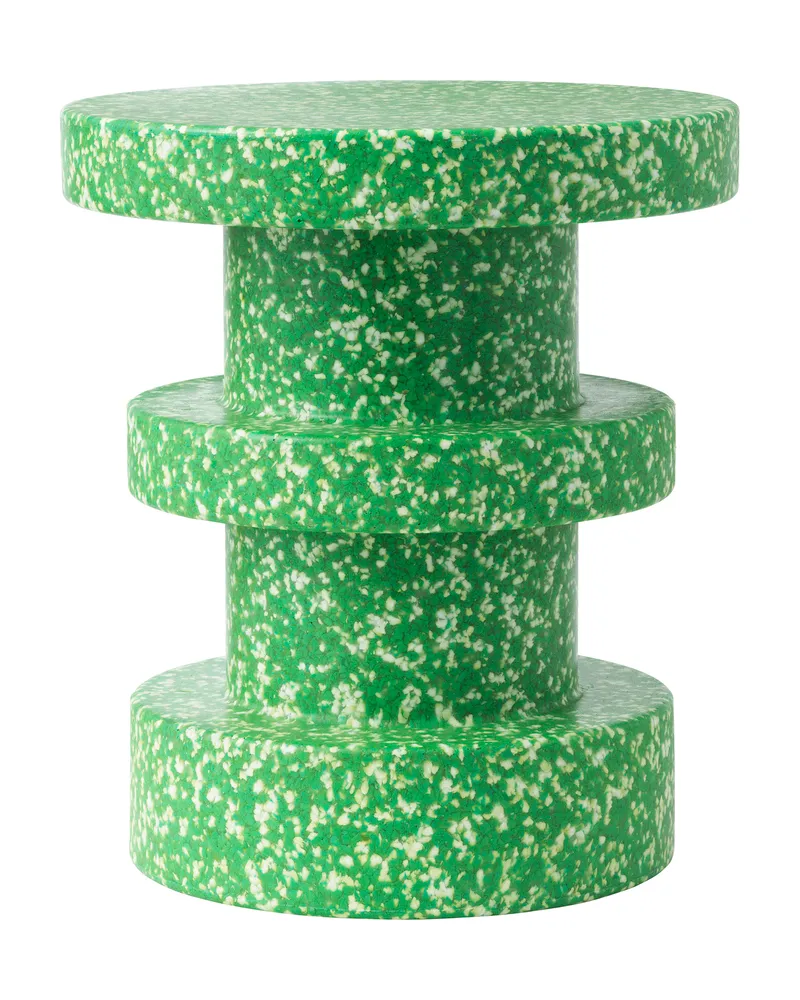 Normann Copenhagen Hocker Bit - Grün - Recyceltes Polyethylen - Designer Simon Legald 