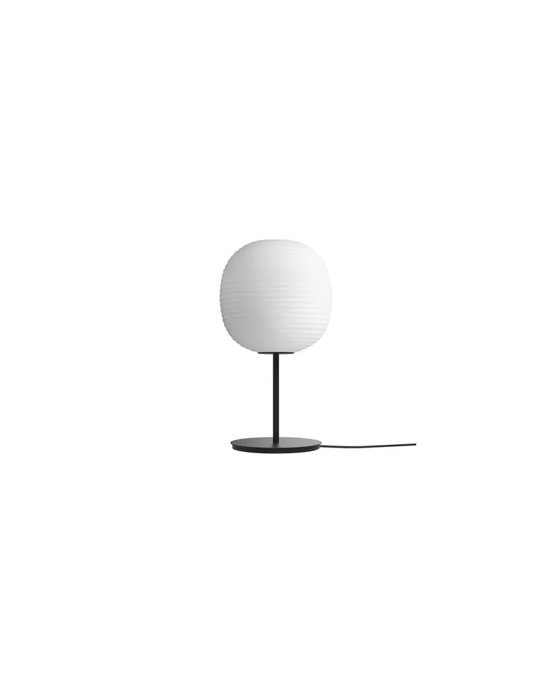 New Works Tischleuchte Lantern - Weiß - Stahl - Designer Anderssen & Voll 