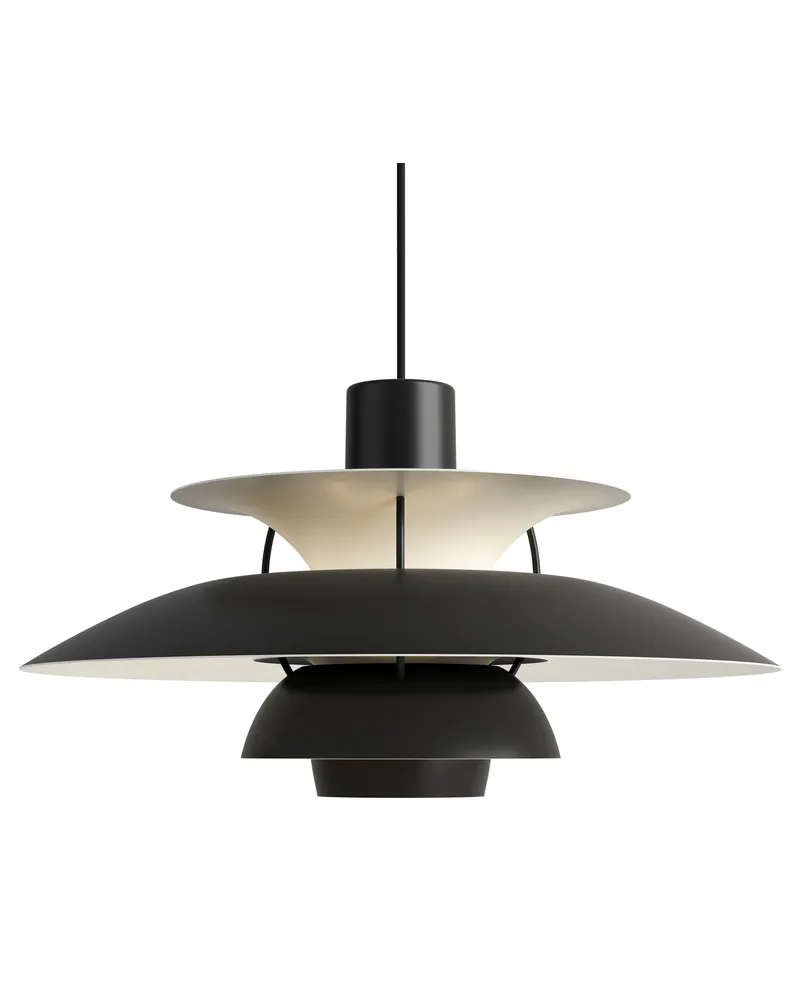 Louis Poulsen Pendelleuchte PH - Metall - Poliertes Messing - Designer Poul Henningsen 