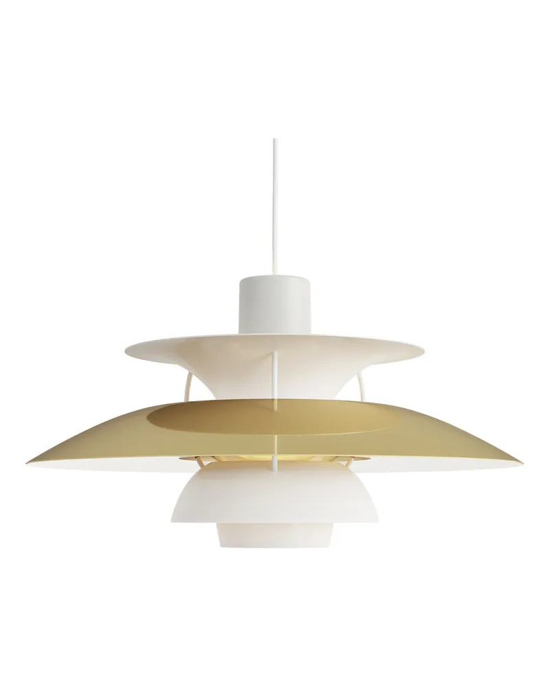 Louis Poulsen Pendelleuchte PH - Metall - Poliertes Messing - Designer Poul Henningsen 