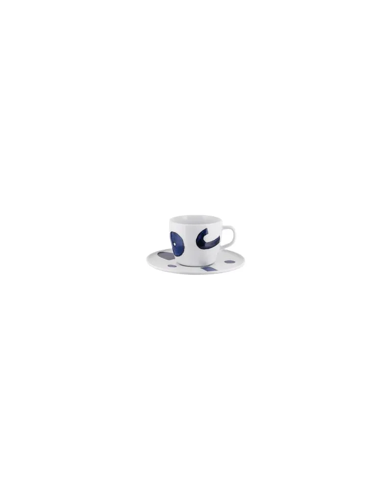 Alessi Kaffeetasse Itsumo - Blau - Porzellan - Designer Samiro Yunoki 