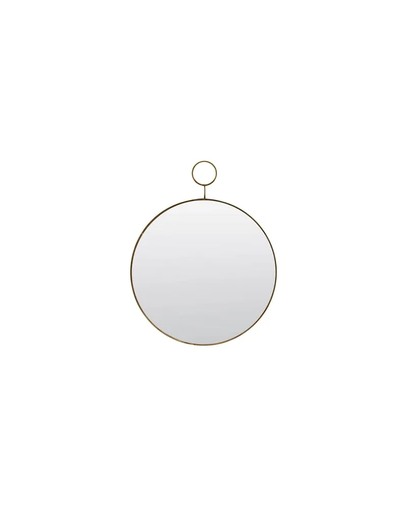 House Doctor Wandspiegel The loop - Metall - Spiegel-Finish 