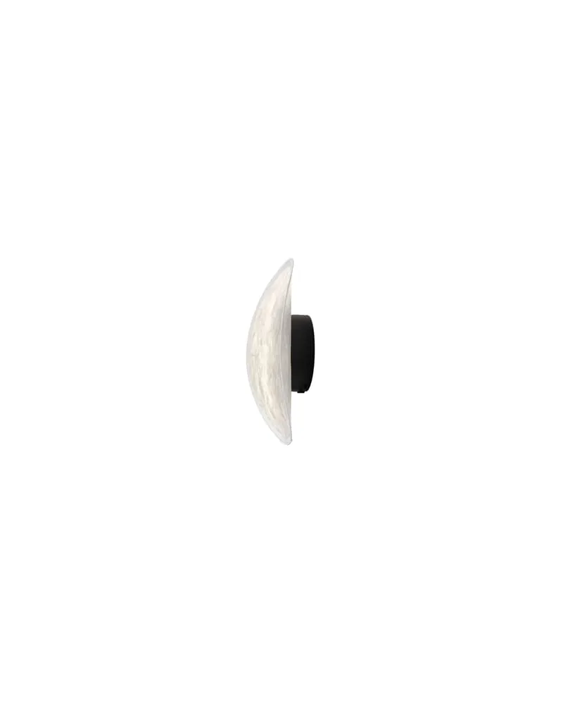 New Works Wandleuchte Tense - Schwarz - Tyvek - Designer Panter & Tourron 