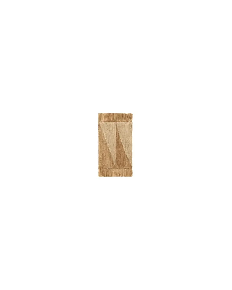 ferm LIVING Teppich Studie - Beige - Jute 