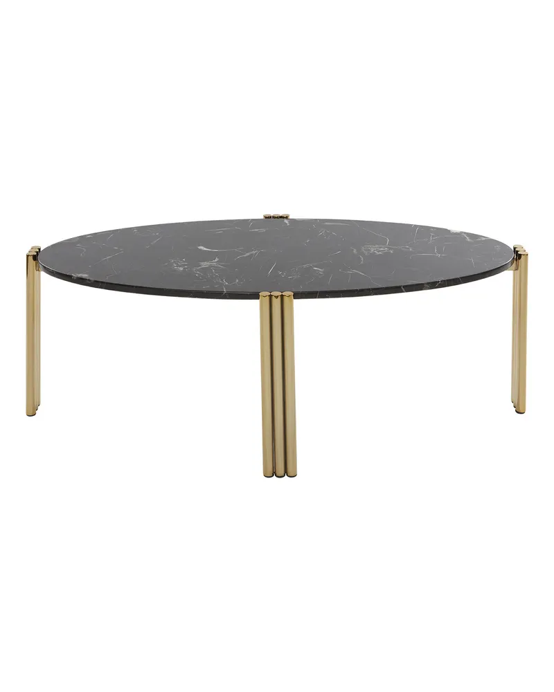 AYTM Couchtisch Tribus - Gold - Marmor 