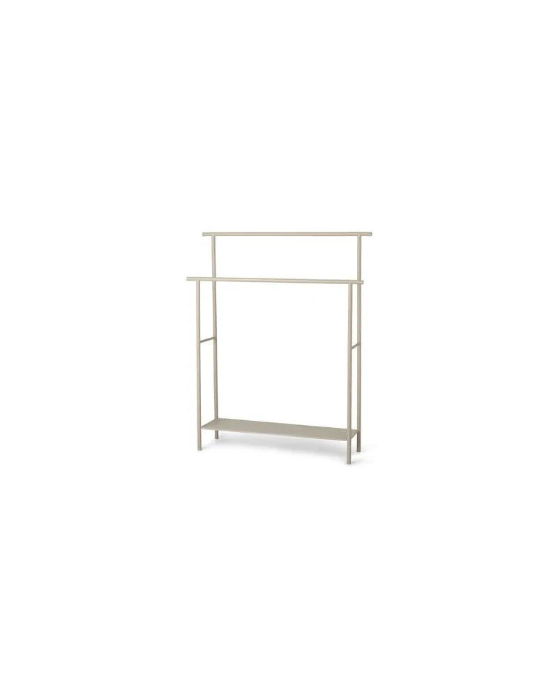 ferm LIVING Handtuchhalter Dora - Beige - Pulverbeschichtetes Metal - Designer Trine Andersen 