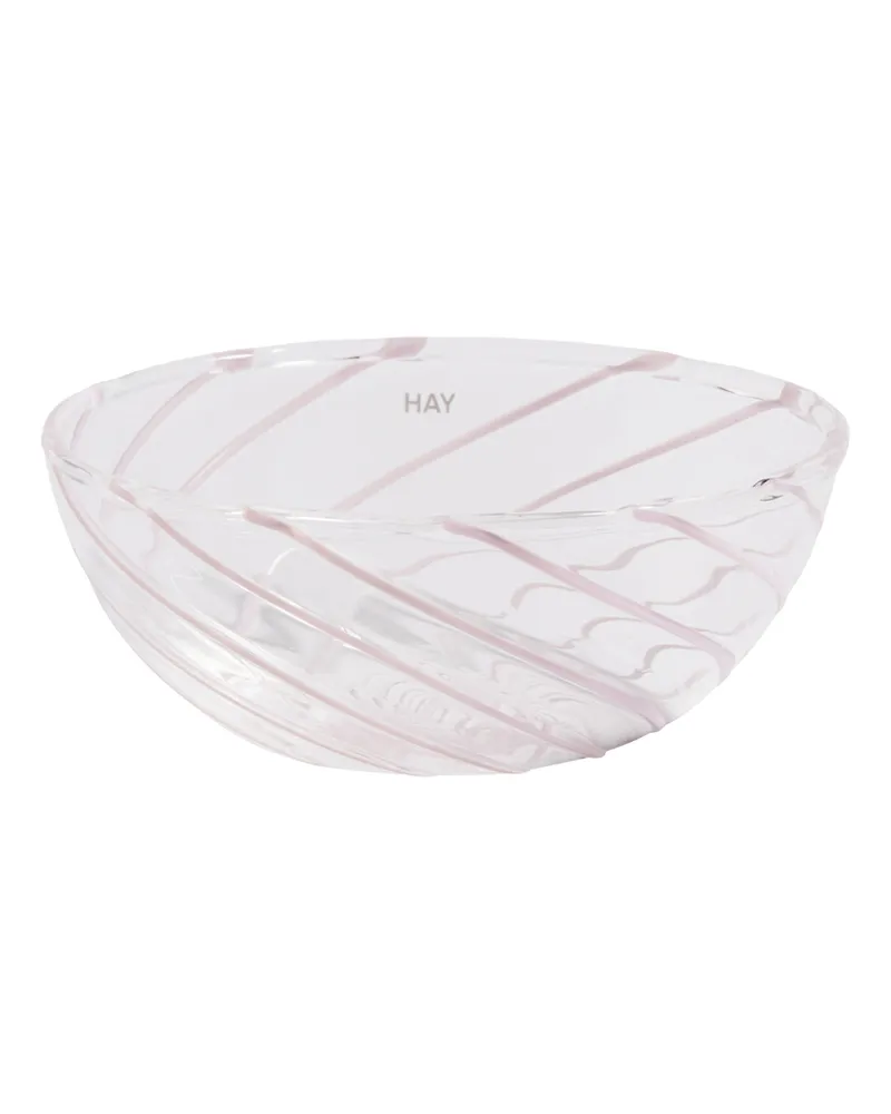 Hay Schale Spin - Transparent - Borosilikatglas 