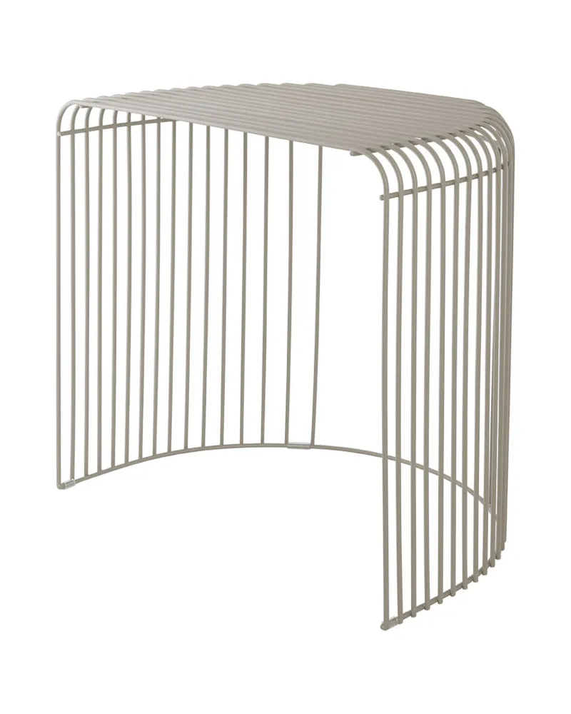 AYTM Beistelltisch Curva - Beige - Stahl 
