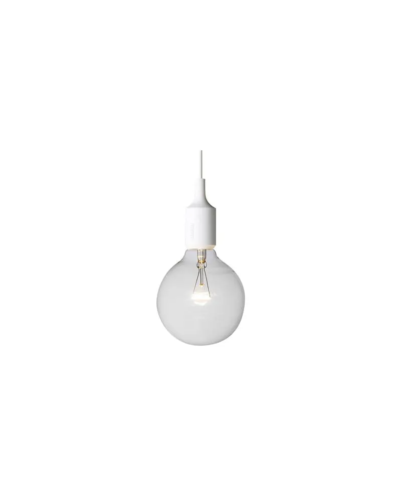Muuto Pendelleuchte E27 - Beige - Silikon - Designer Taf Architects 
