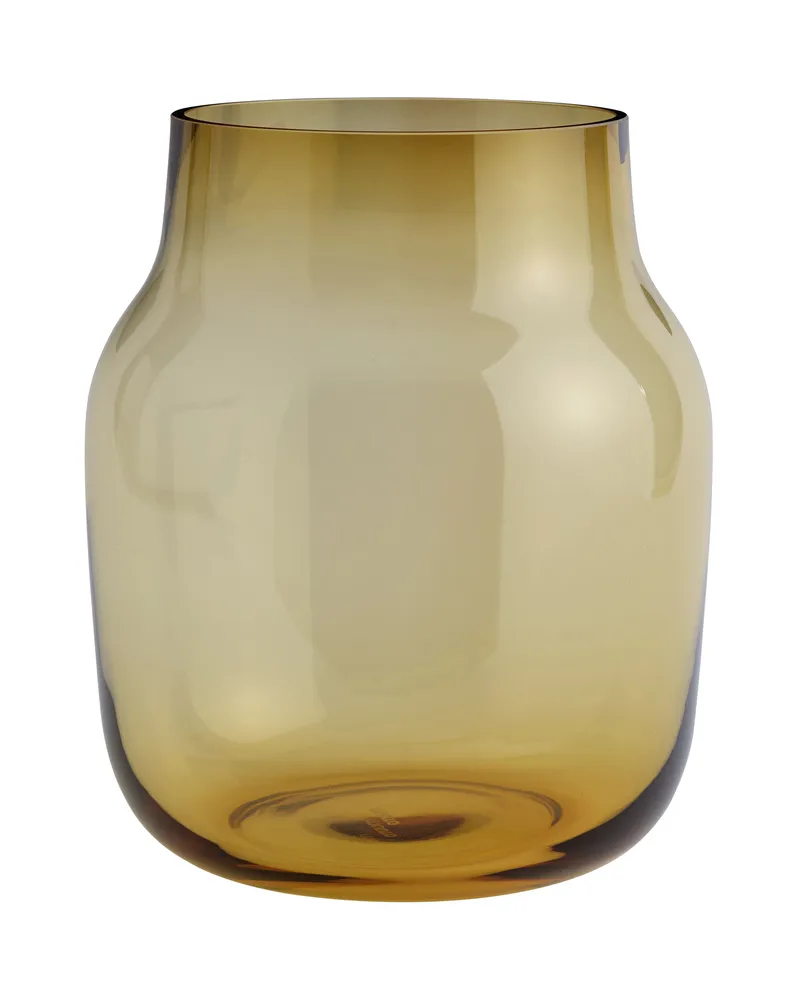 Muuto Vase Silent - Transparent - mundgeblasenes Glas - Designer Andreas Engesvik 