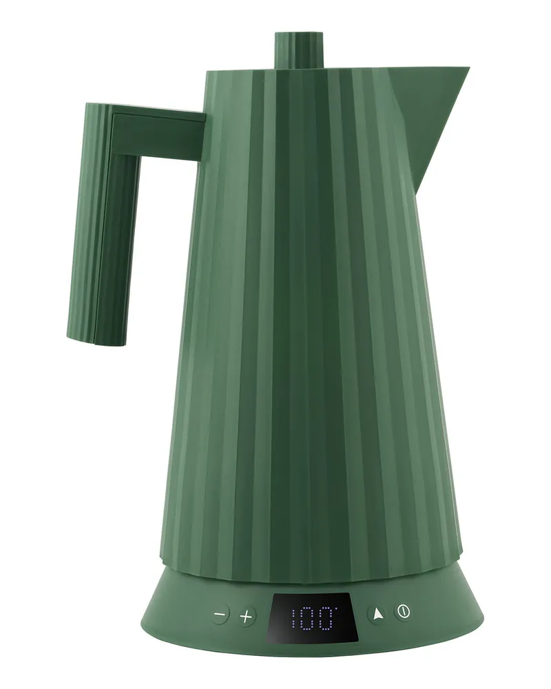 Alessi Wasserkocher Plissé - Weiß - thermoplastisches Harz - Designer Michele de Lucchi 