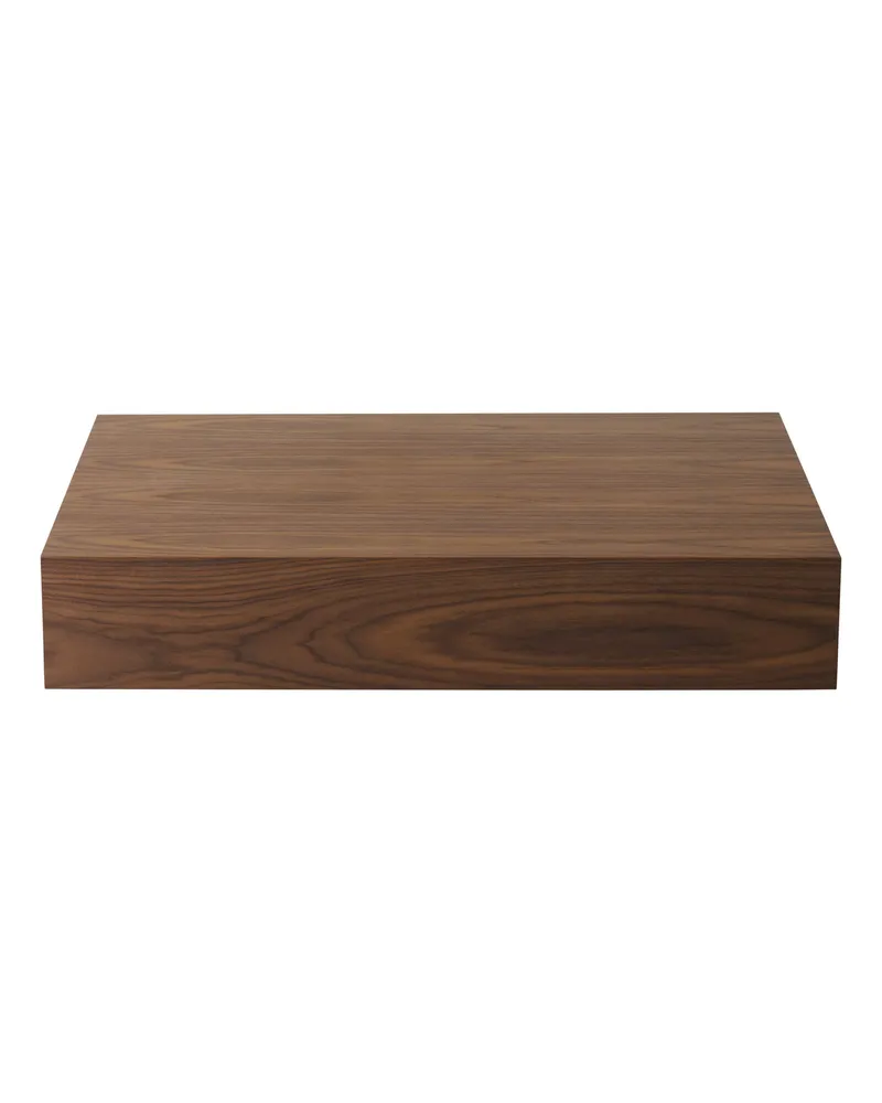 New Works Couchtisch Mass - Braun - Nussbaumfurnier - Designer Lim + Lu 