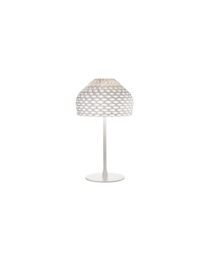 Flos Tischleuchte Tatou - Weiß - Methacrylate - Designer Patricia Urquiola 