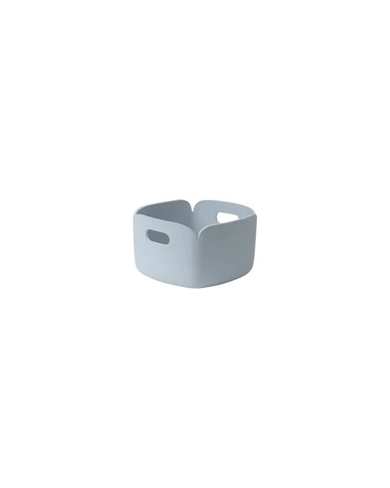 Muuto Korb Restore - Blau - Filz, recycelt - Designer Mika Tolvanen 
