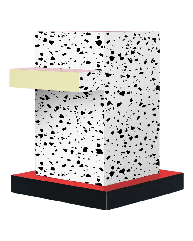 Seletti Beistelltisch Super Furniture - Bunt - Press-Spanplatte - Designer Hello Again 
