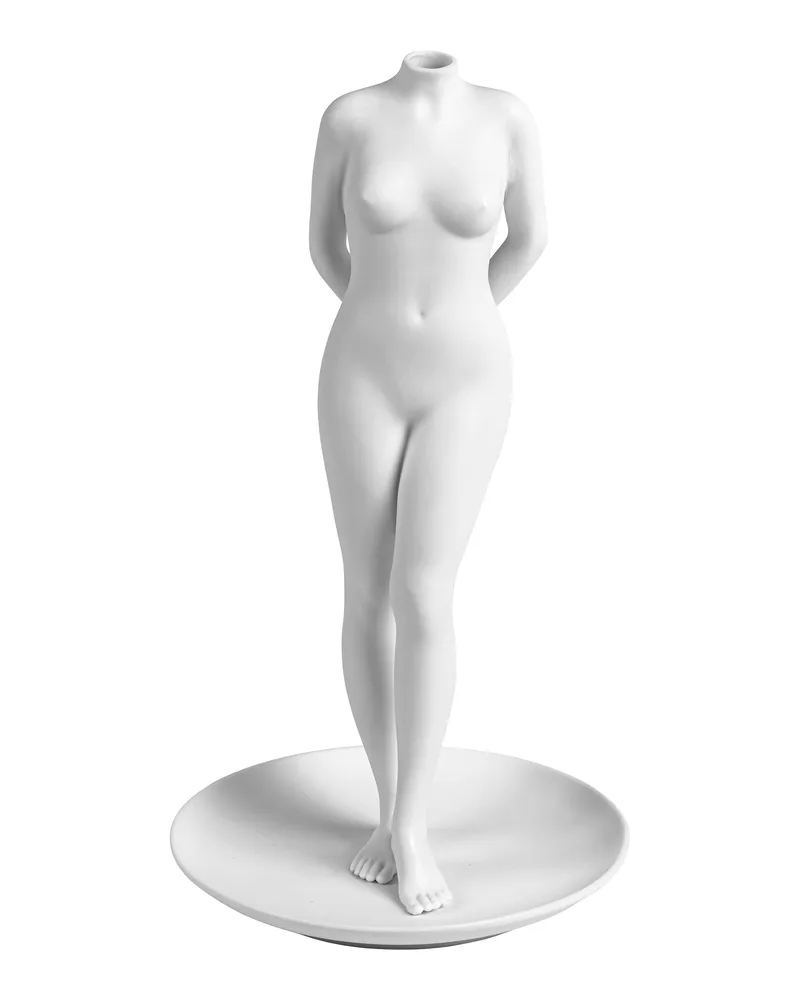 Seletti Vase - Weiß - Porzellan - Designer La Bigotta 