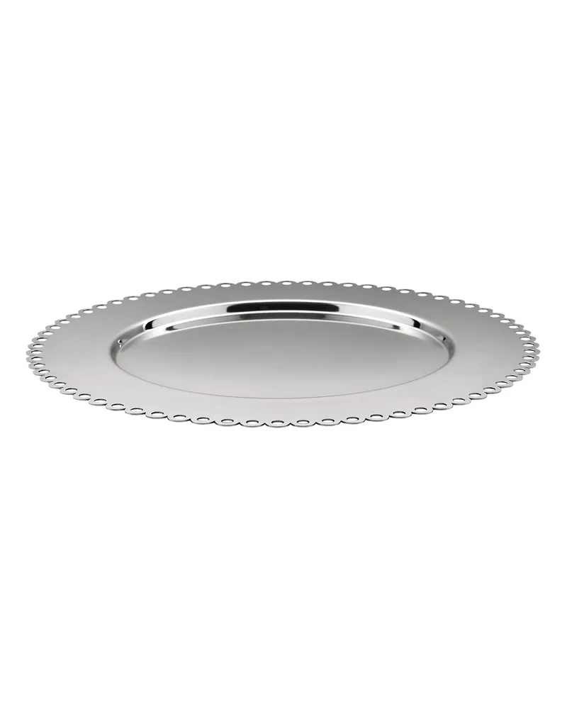 Alessi Platzteller Tornitore matto - Gold - Rostfreier Stahl 18, 10 - Designer Nika Zupanc 