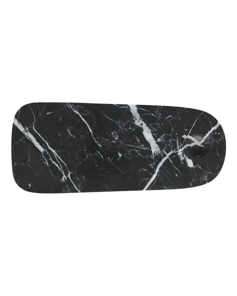 Normann Copenhagen Schneidebrett Pebble - Schwarz - Marmor, poliert - Designer Simon Legald 