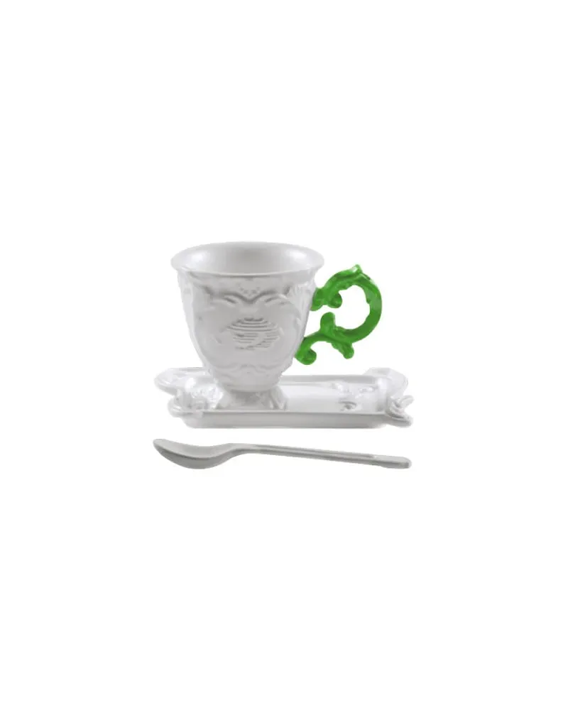 Seletti Kaffeetasse I-Wares - Grün - Porzellan - Designer Selab 