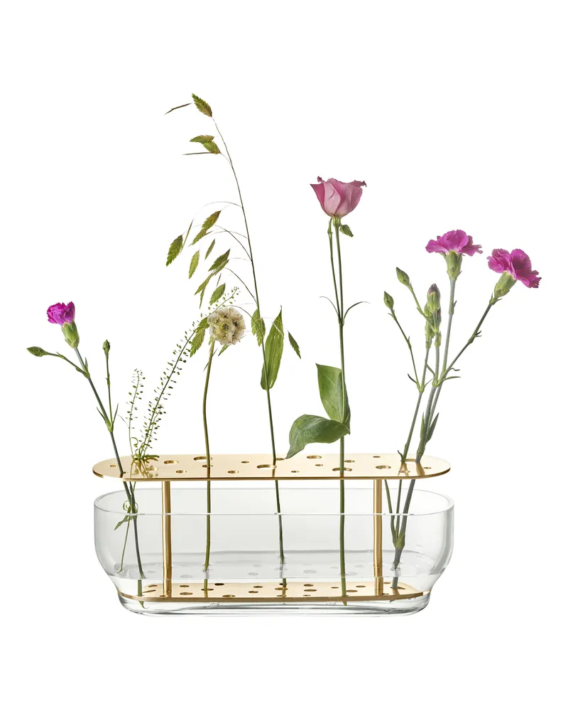 Fritz Hansen Vase Objects - Gold - mundgeblasenes Glas - Designer Jaime Hayón 