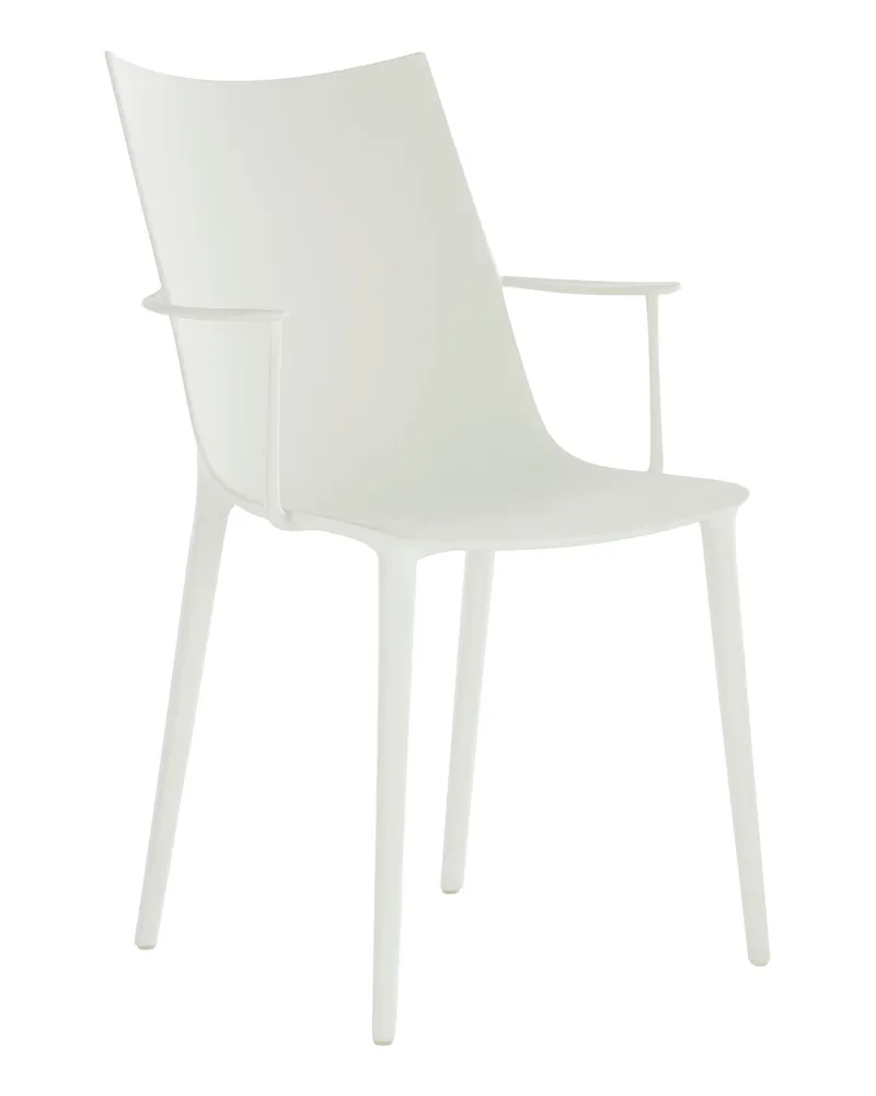 Kartell Stuhl H. H.H - Blau - Recyceltes thermoplast. Technopolymer - Designer Philippe Starck 