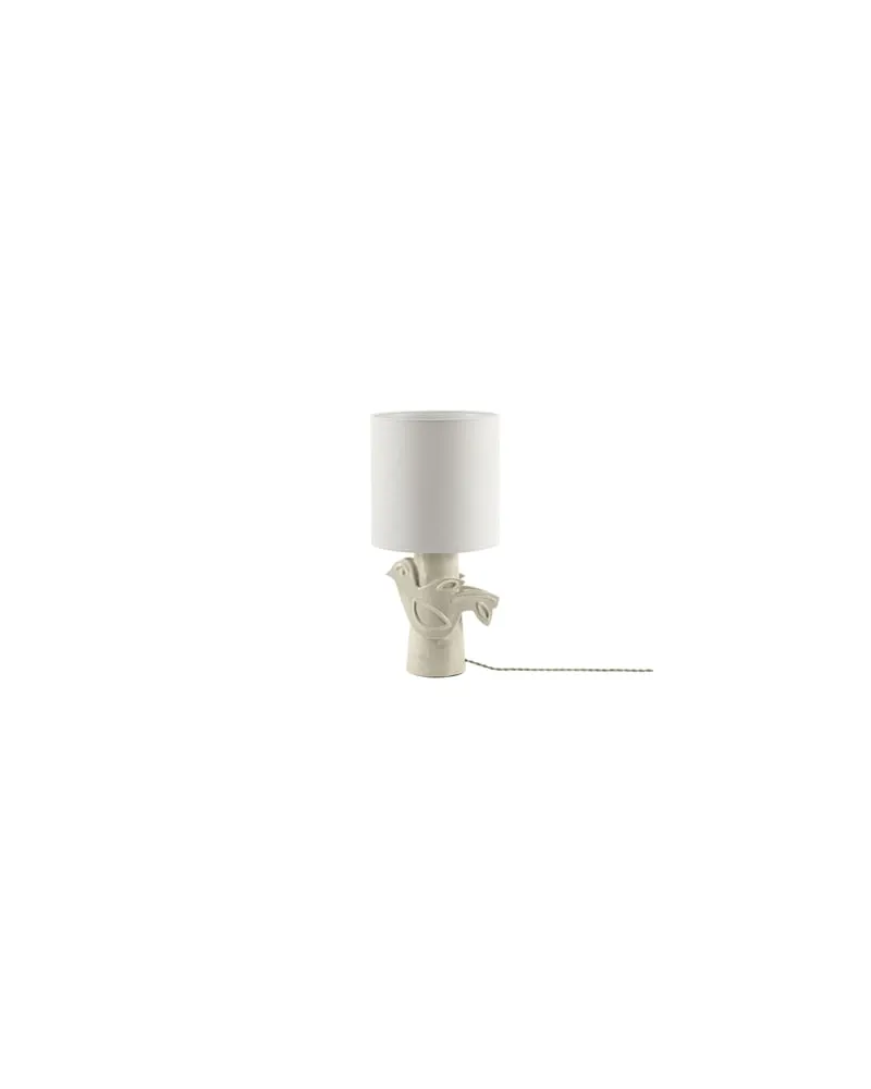 Serax Tischleuchte Paloma - Beige - emaillierter Sandstein - Designer Marie Michielssen 