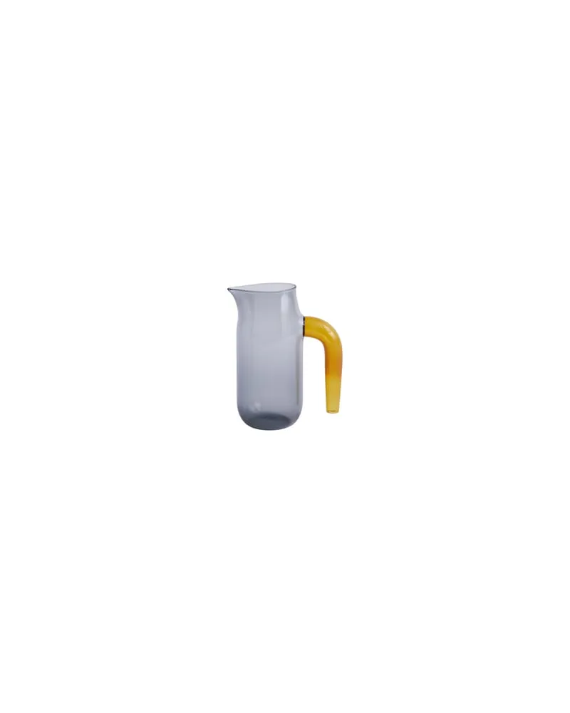 Hay Karaffe Jug - Grau - Borosilikatglas - Designer Jochen Holz 