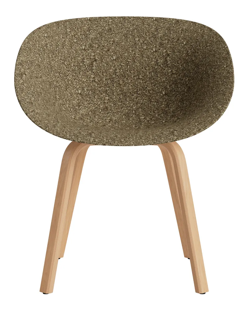 Normann Copenhagen Sessel Mat - Braun - FSC-zertifizierte Buche - Designer Peter Hiort-Lorenzen 