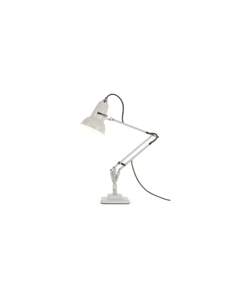 Anglepoise Tischleuchte Original 1227 - Weiß - Gusseisen - Designer George Carwardine 