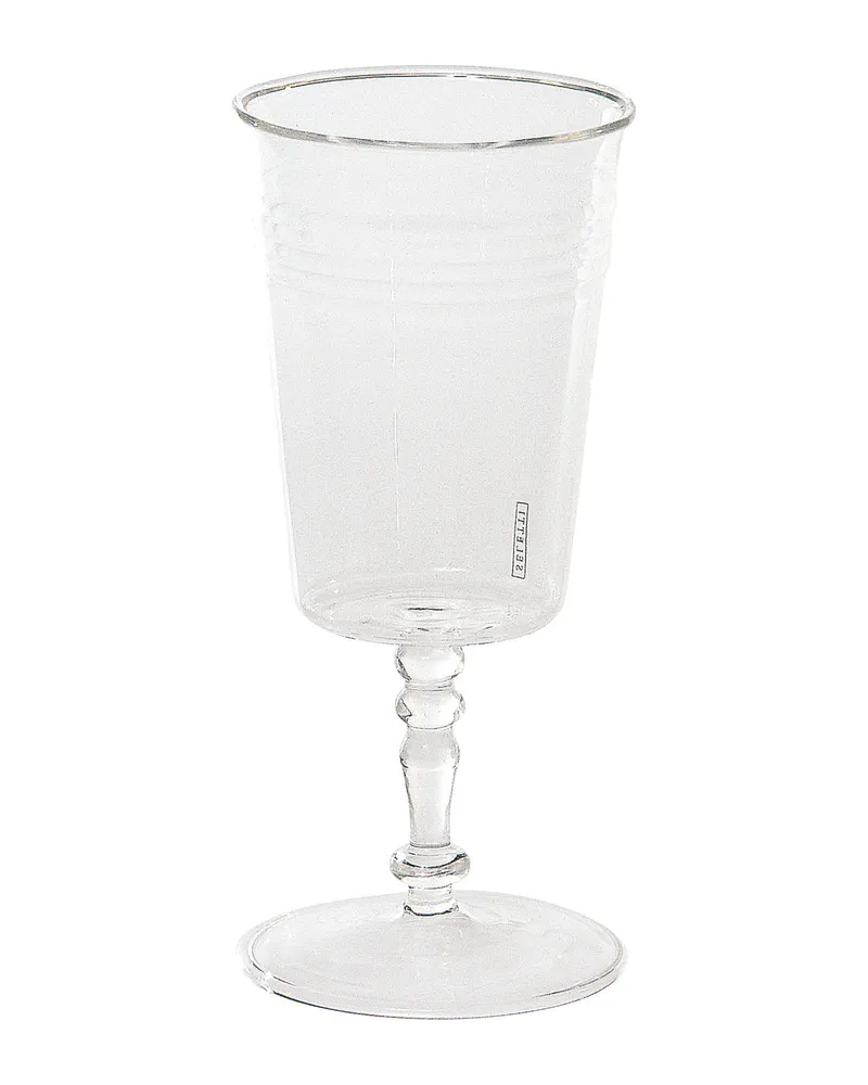 Seletti Weinglas Estetico quotidiano - Transparent - Borosilikatglas - Designer Alessandro Zambelli 