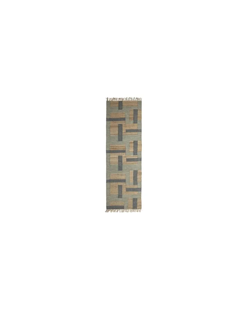 Bloomingville Teppich Tapis - Grün - Jute 