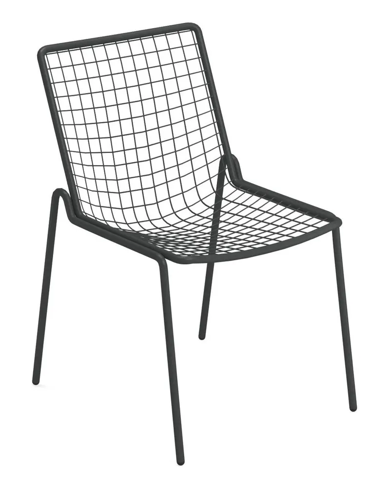 EMU Stapelbarer Stuhl Rio R50 - Blau - Stahl - Designer Anton Cristell 