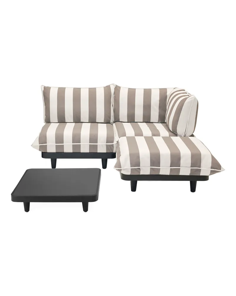 Fatboy Gepolstertes Gartensofa Paletti - Braun - Olefin Stoff 