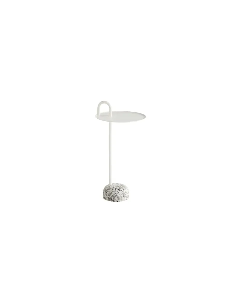 Hay Beistelltisch Bowler - Beige - Epoxid-lackierter Stahl - Designer Shane Schneck 