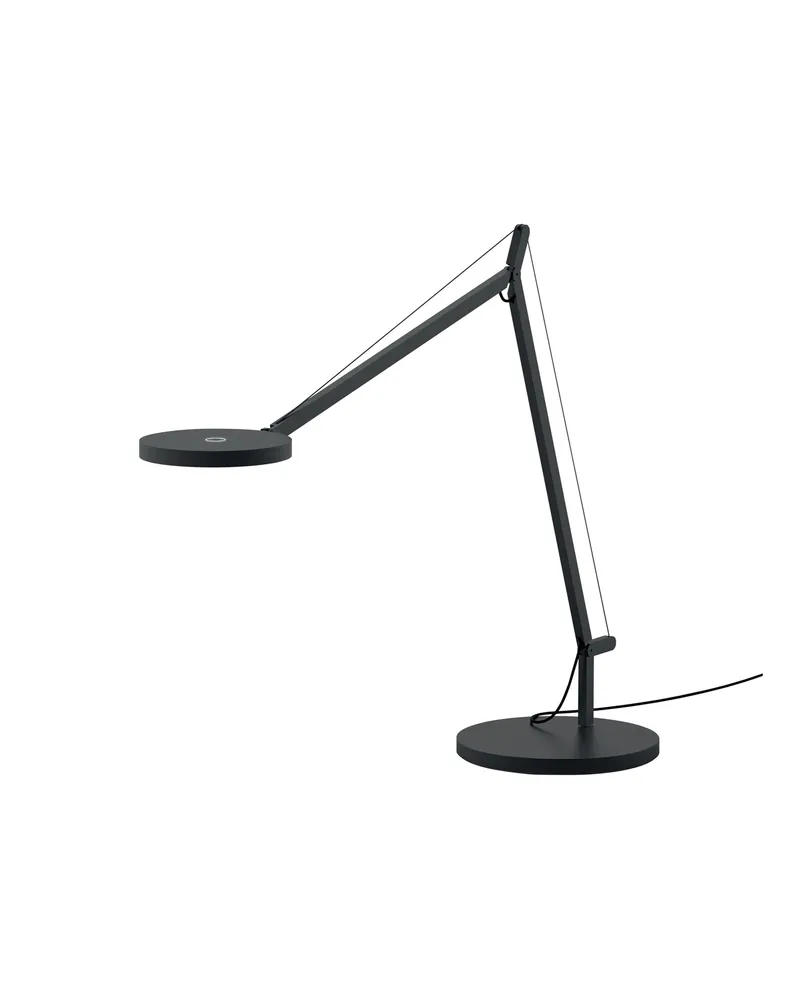 Artemide Tischleuchte Demetra - Grau - Aluminium - Designer Naoto Fukasawa 