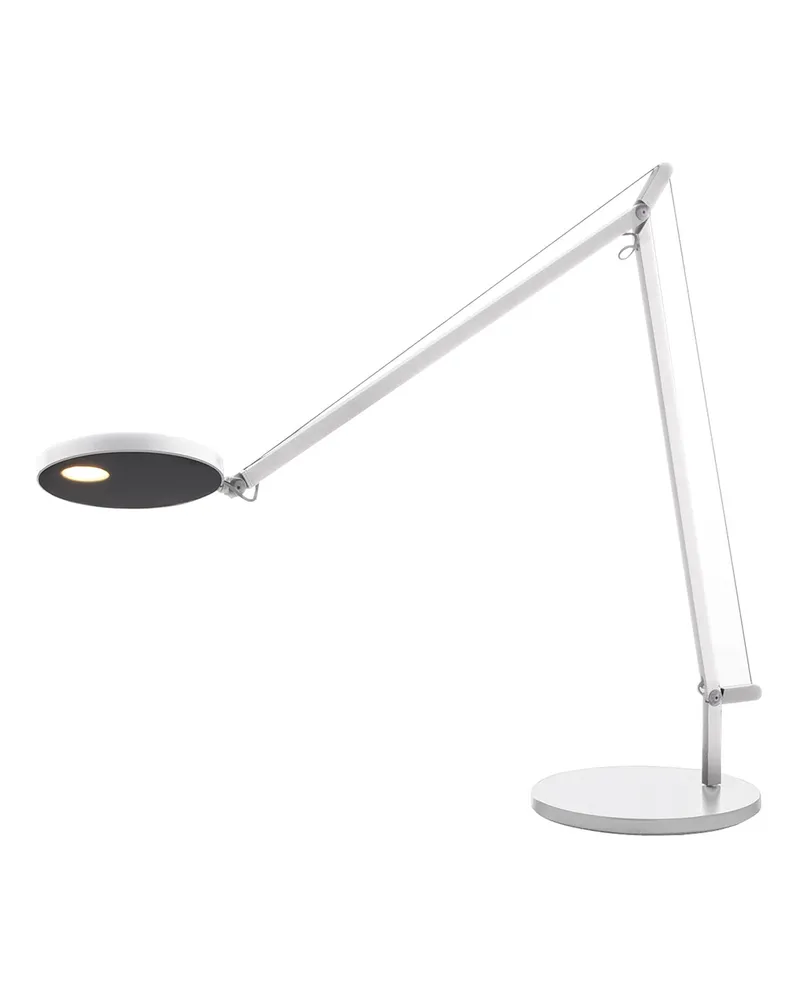 Artemide Tischleuchte Demetra - Grau - Aluminium - Designer Naoto Fukasawa 
