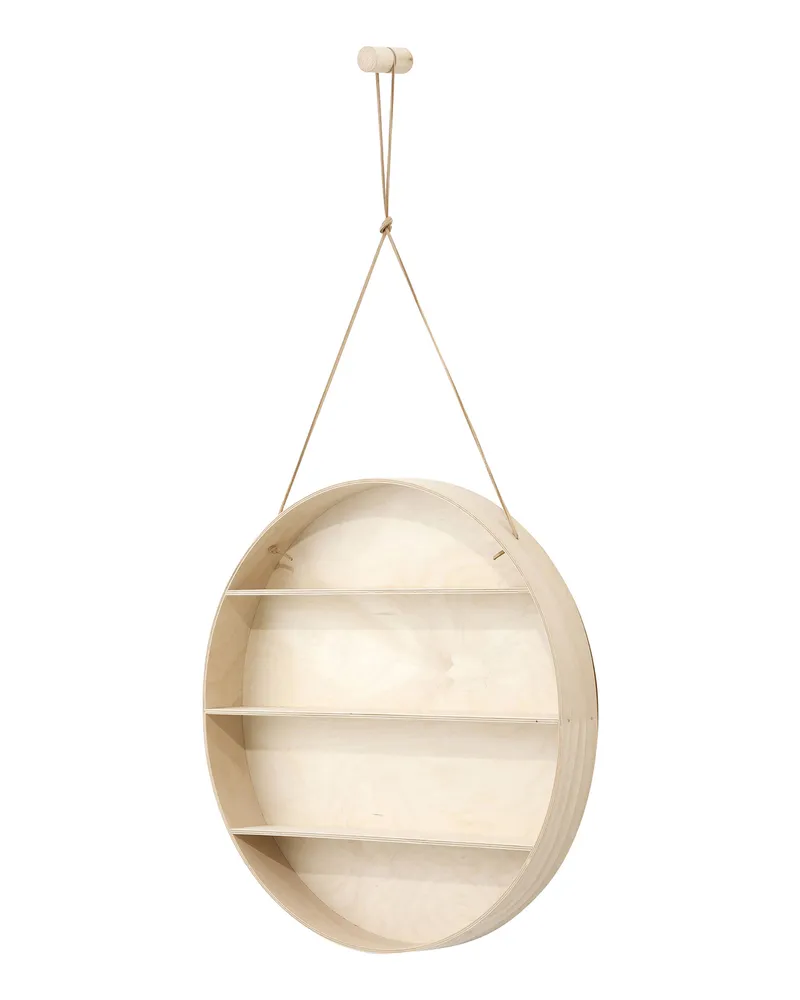 ferm LIVING Regal Dorm - Holz natur - Birkenholzfurnier - Designer Trine Andersen 