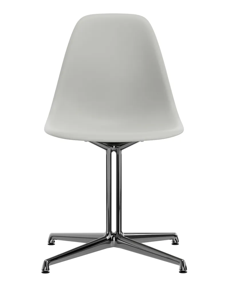 Vitra Stuhl Eames Plastic - Schwarz - Recyceltes Polypropylen (Post-Consumer) - Designer Charles & Ray Eames 