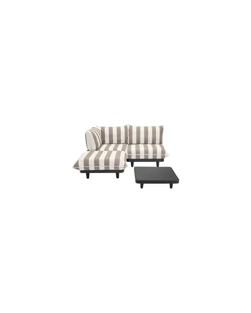 Fatboy Gepolstertes Gartensofa Paletti - Braun - Olefin Stoff 