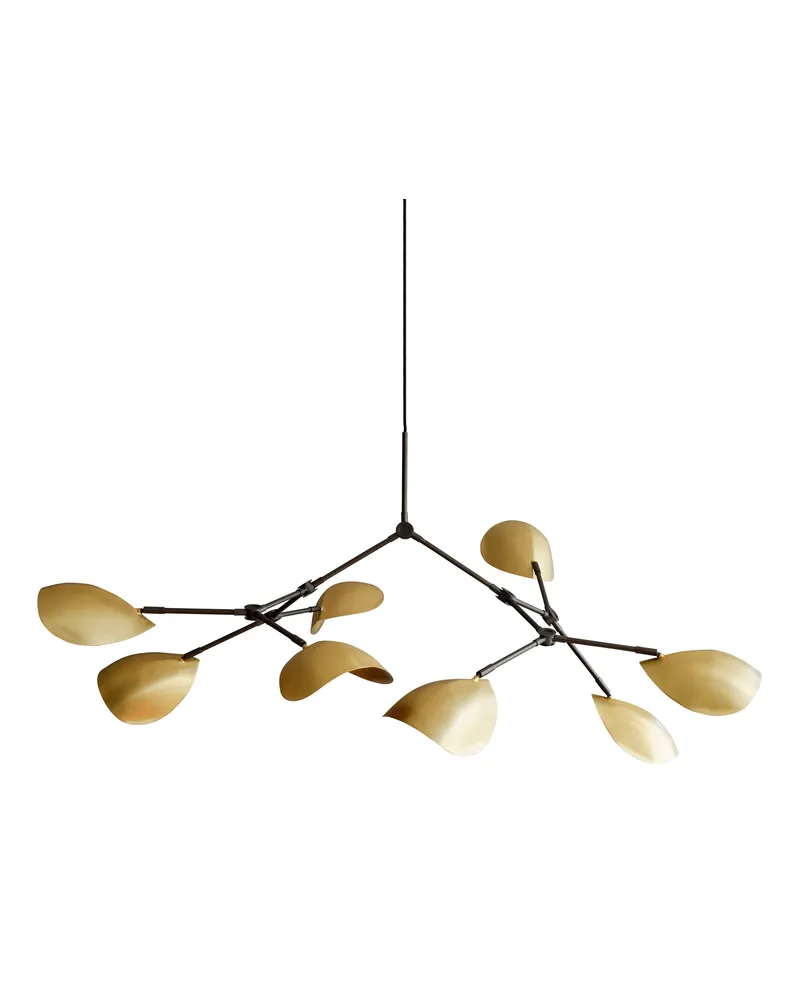 101 Copenhagen Pendelleuchte Stingray - Silber - verchromtes Aluminium - Designer Tommy Hyldahl 