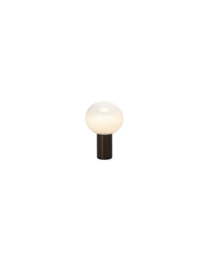 Artemide Tischleuchte Laguna - Metall - geblasenes Glas - Designer Matteo Thun 