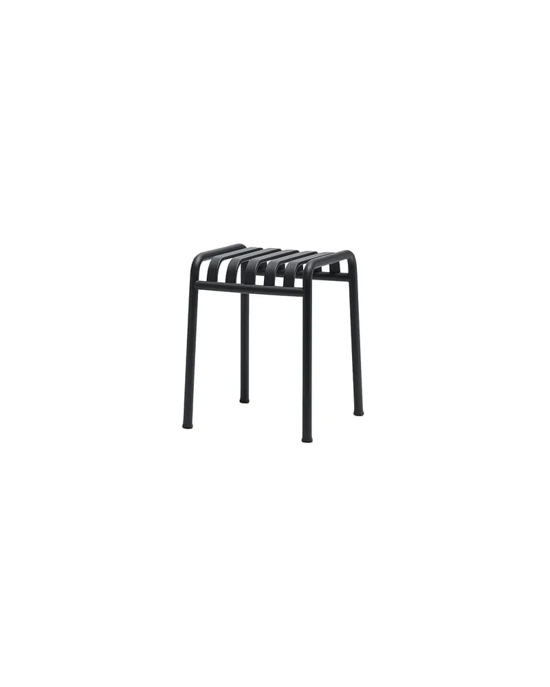 Hay Hocker Palissade - Schwarz - Epoxy-Farbe - Designer Ronan & Erwan Bouroullec 
