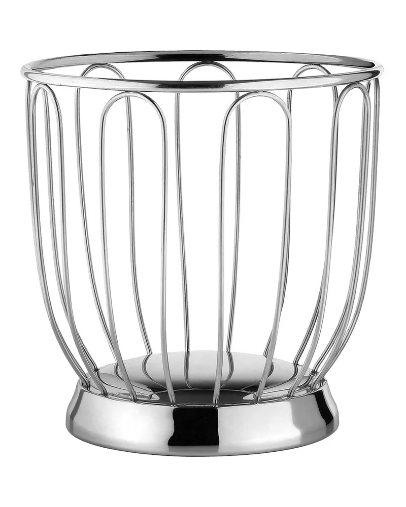 Alessi Korb Memories from the future - Metall - polierter Stahl - Designer Ufficio Tecnico Alessi 