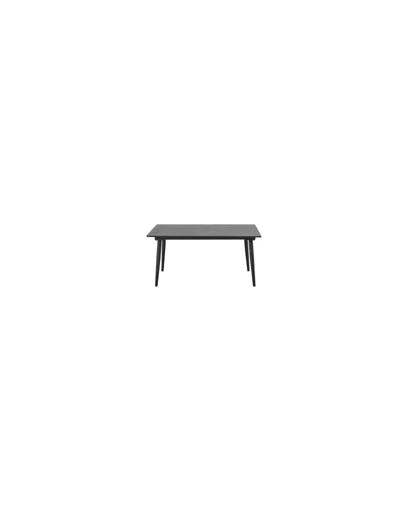 Bloomingville Couchtisch Pavone - Schwarz - Thermolackiertes Metall 