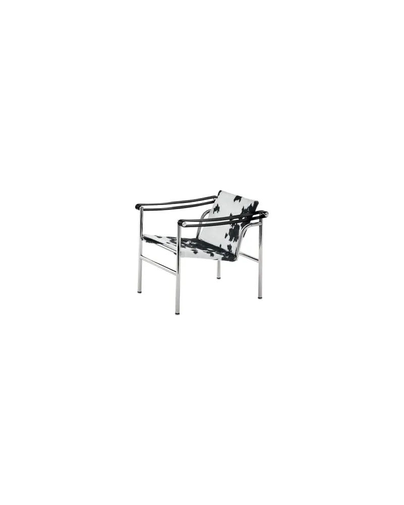 Cassina Sessel i Maestri - Weiß - Stahl - Designer Pierre Jeanneret 