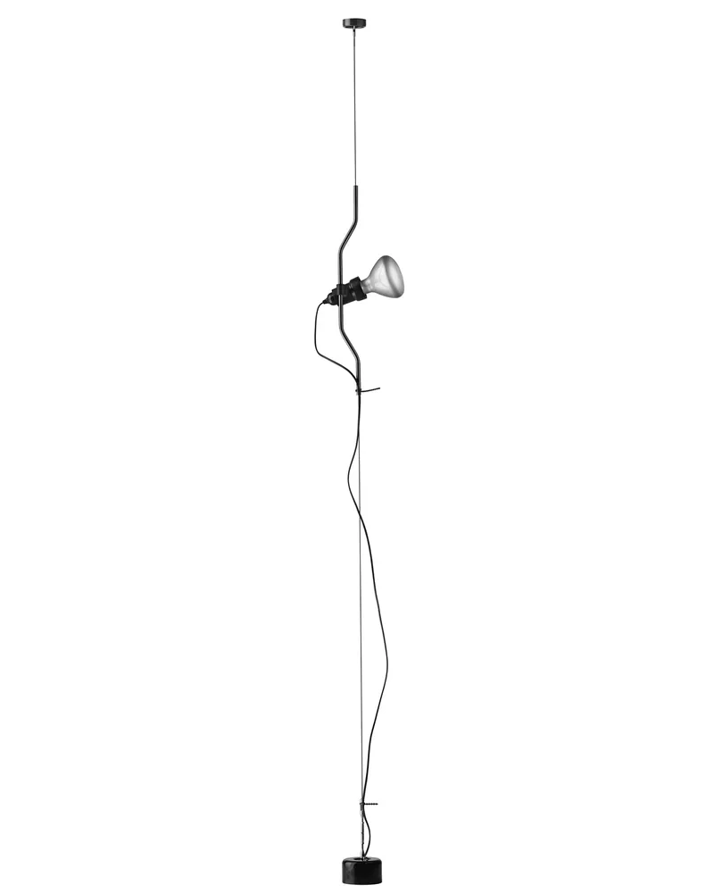 Flos Stehleuchte Luminator - Metall - Elastomer - Designer Pio Manzu 